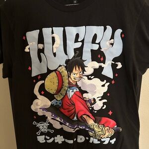 Onepiece Black Graphic Tee